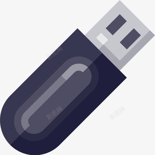 Pendrive文具50扁平图标svg_新图网 https://ixintu.com Pendrive 扁平 文具