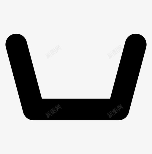 空篮子计数收件箱图标svg_新图网 https://ixintu.com 库存 操场 收件箱 洗衣 破折号 篮子 计数 项目