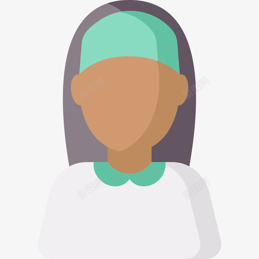 女人阿凡达67扁平图标svg_新图网 https://ixintu.com 女人 扁平 阿凡达67