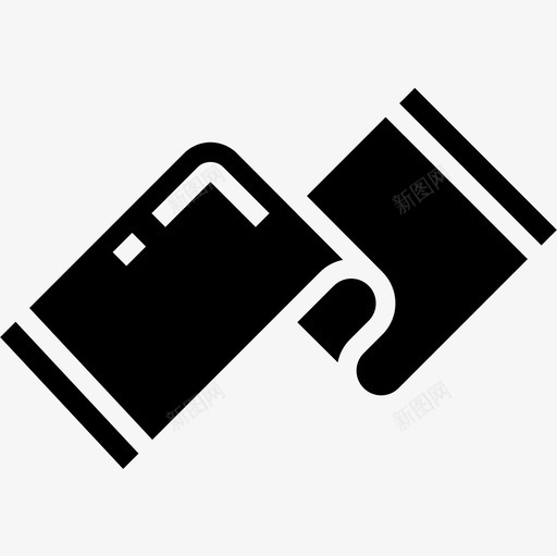 抹布厨房工具24字形图标svg_新图网 https://ixintu.com 厨房 字形 工具 抹布
