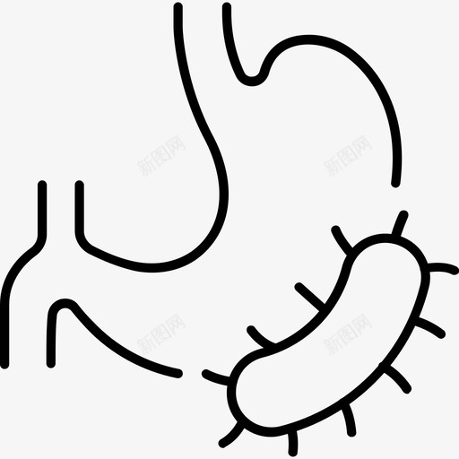 胃工程学研究图标svg_新图网 https://ixintu.com 基因组 工程 工程学 研究 科学 选择