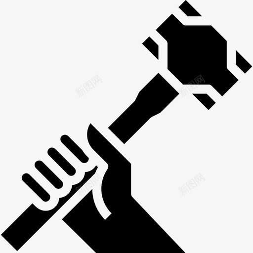 锤子结构127填充图标svg_新图网 https://ixintu.com 填充 结构127 锤子