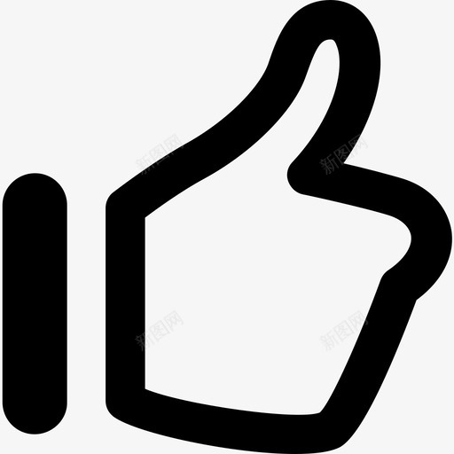 掌能+svg_新图网 https://ixintu.com 掌能+ thumbs-up