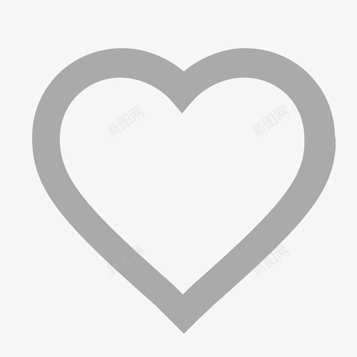 收藏-未点击svg_新图网 https://ixintu.com 收藏-未点击