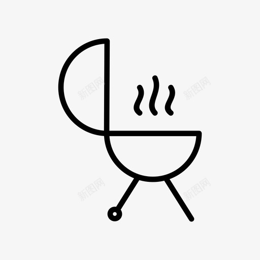 锅煮沸烹饪图标svg_新图网 https://ixintu.com 厨房用具 烹饪 煮沸 锅 餐厅