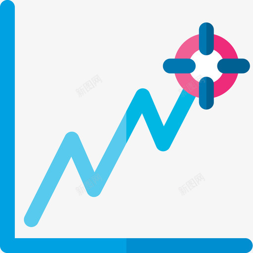 目标业务301持平图标svg_新图网 https://ixintu.com 业务 持平 目标