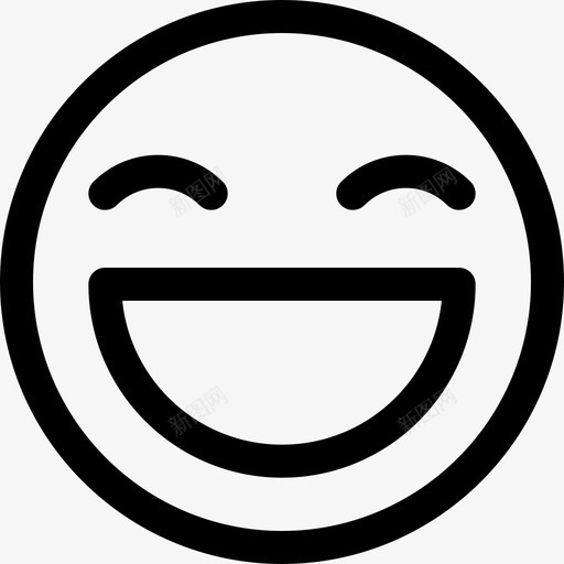 微笑友谊25直率图标svg_新图网 https://ixintu.com 友谊 微笑 直率