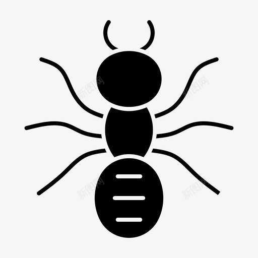 蚂蚁动物甲虫图标svg_新图网 https://ixintu.com 动物 害虫 昆虫 甲虫 虫子 蚂蚁