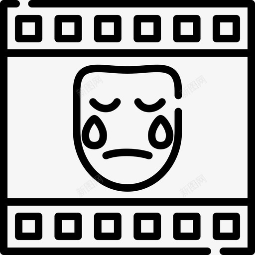 戏剧电影工业2线性图标svg_新图网 https://ixintu.com 工业 戏剧 电影 线性