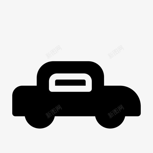 汽车道路交通图标svg_新图网 https://ixintu.com 交通 填充 汽车 车辆 运输 道路