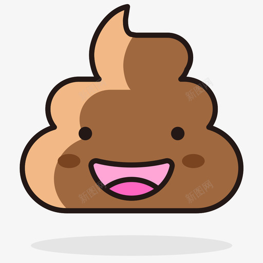 便便svg_新图网 https://ixintu.com 便便 emoji-18