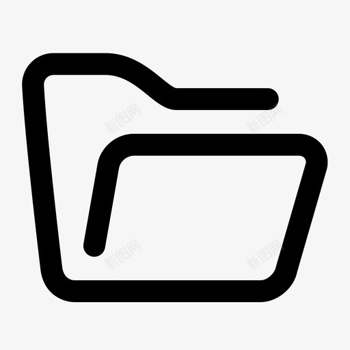 剪报夹svg_新图网 https://ixintu.com 剪报夹