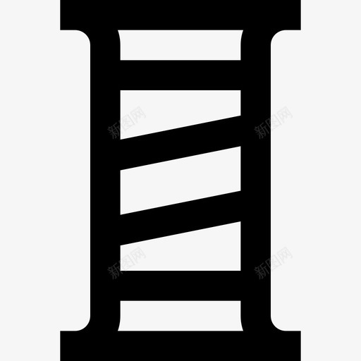 卷发器理发店3直系图标svg_新图网 https://ixintu.com 卷发器 理发店 直系