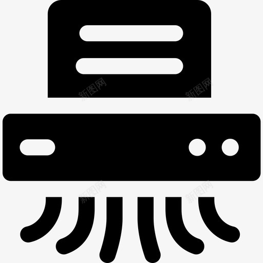 碎纸机业务328填充图标svg_新图网 https://ixintu.com 业务 填充 碎纸机
