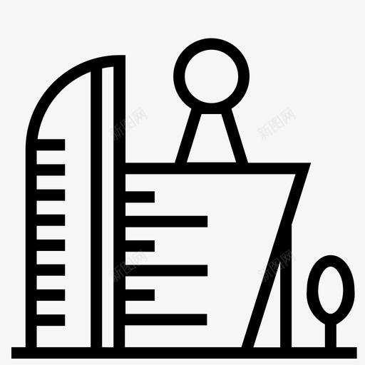 厂房建筑物图标svg_新图网 https://ixintu.com 厂房 建筑物