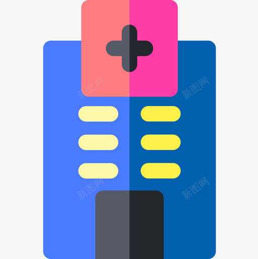 医院公共服务3公寓图标svg_新图网 https://ixintu.com 公共服务 公寓 医院