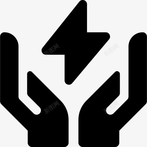 动力核能充满图标svg_新图网 https://ixintu.com 充满 动力 核能