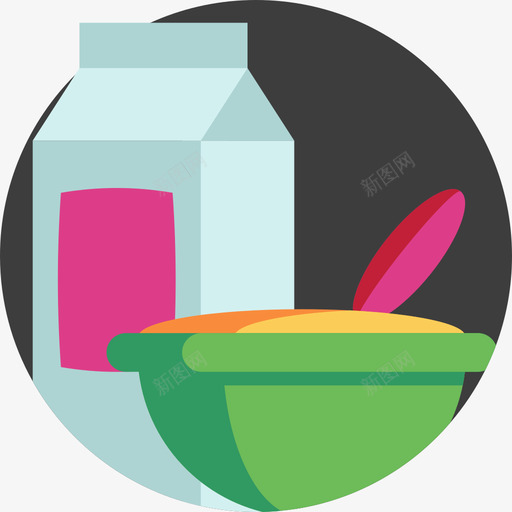 谷类食品营养8无糖图标svg_新图网 https://ixintu.com 无糖 营养8 谷类食品