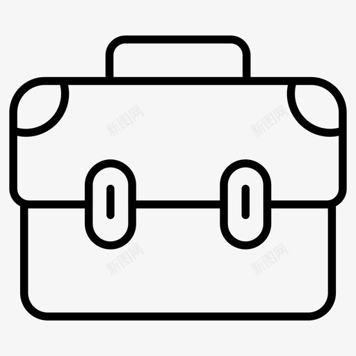 公文包包商业组合图标svg_新图网 https://ixintu.com 公文包 商业 图标 当铺 手提箱 线图 组合 行李