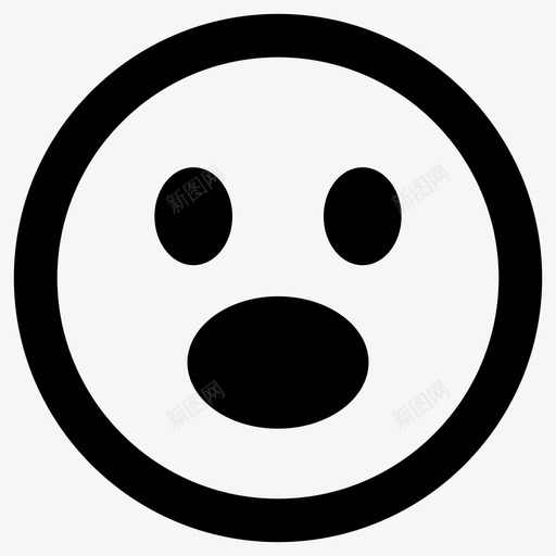 哇太棒了激动了图标svg_新图网 https://ixintu.com 动了 太棒 惊喜 棒了 激动 笑脸 震惊