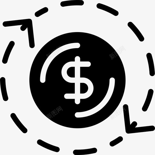 货币商业和金融86稳健图标svg_新图网 https://ixintu.com 商业 稳健 货币 金融