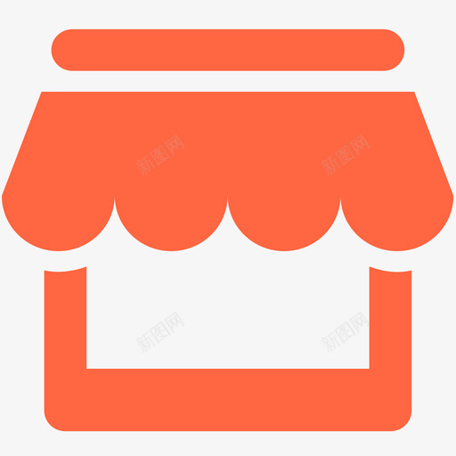 店铺_已选中svg_新图网 https://ixintu.com 店铺_已选中