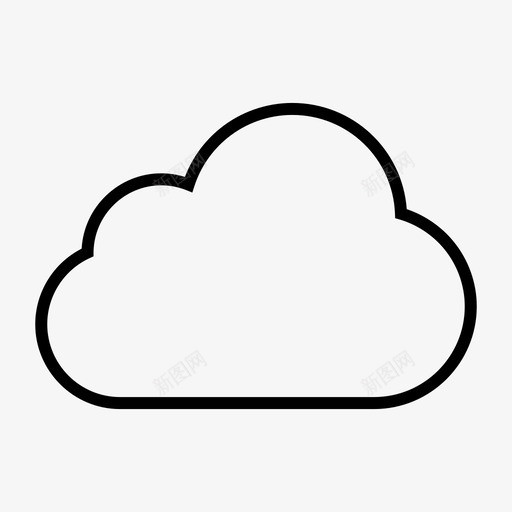 云通信设备1概述图标svg_新图网 https://ixintu.com 云 通信设备1概述