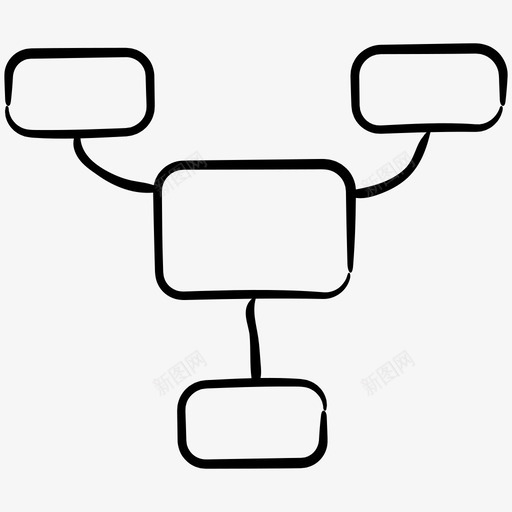 图表模型业务元素图标svg_新图网 https://ixintu.com 业务元素 信息图表手绘图标 图表 模型