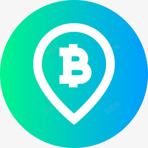 区块链比特币89圆形图标svg_新图网 https://ixintu.com 区块 圆形 比特