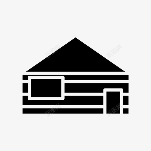 建筑物住宅房屋图标svg_新图网 https://ixintu.com 住宅 住宿 居民 建筑物 房地产 房屋 旅馆