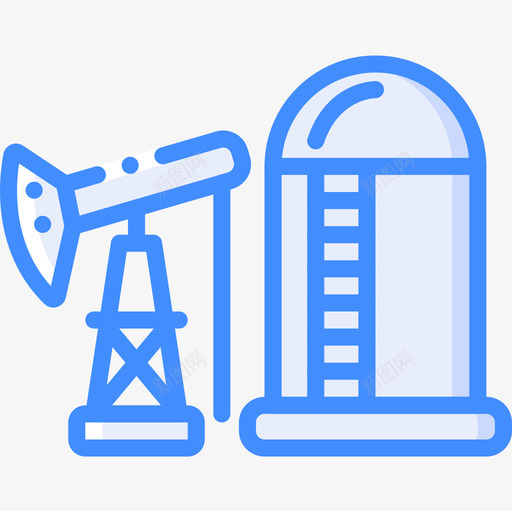 Pumpjack北极19蓝色图标svg_新图网 https://ixintu.com Pumpjack 北极 蓝色