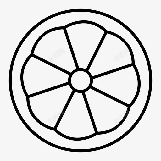 柠檬柑橘酸橙图标svg_新图网 https://ixintu.com 切片 图标 柑橘 柠檬 橘子 水果 线图 蔬菜 酸橙