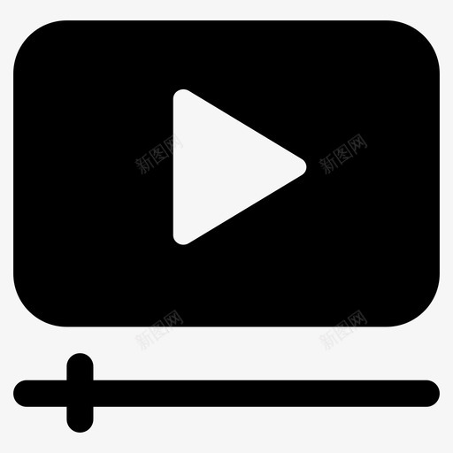 视频营销数字营销营销数字化图标svg_新图网 https://ixintu.com 在线营销 数字营销 病毒式视频 网络字形图标 营销数字化 视频营销