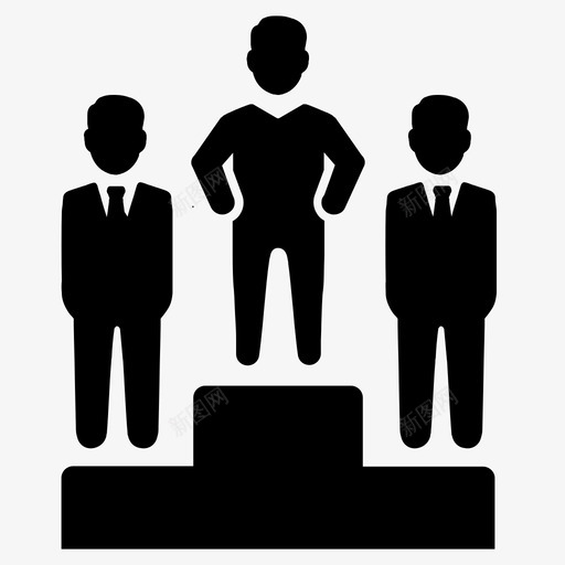 商业胜利成就成功图标svg_新图网 https://ixintu.com 企业管理 商业 成功 成就 胜利 赢家