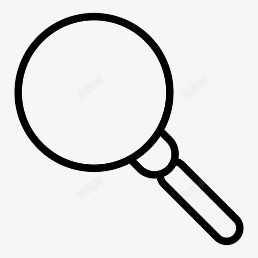 搜索探索镜头图标svg_新图网 https://ixintu.com 扫描 探索 搜索 缩放 镜头