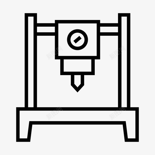 机器设备工厂图标svg_新图网 https://ixintu.com 制造业 工业 工厂 机器 生产线 设备