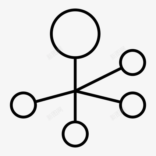 分子原子细胞图标svg_新图网 https://ixintu.com 健康 健身 分子 医学 原子 图标 科学 线图 细胞