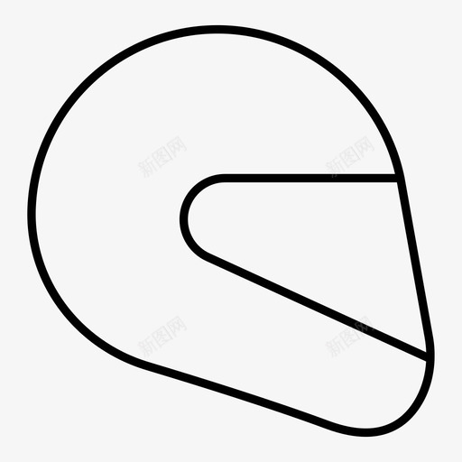 头盔自行车保护图标svg_新图网 https://ixintu.com 保护 健康 健身 图标 头盔 安全 线图 自行车