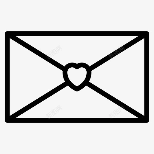 电子邮件光明温柔图标svg_新图网 https://ixintu.com 光明 幸福 温柔 电子邮件