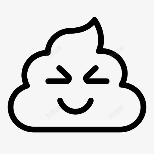 开心的便便快乐的便便便便图标svg_新图网 https://ixintu.com 便便 开心的便便 微笑 快乐的便便 情绪化的便便 狗屎