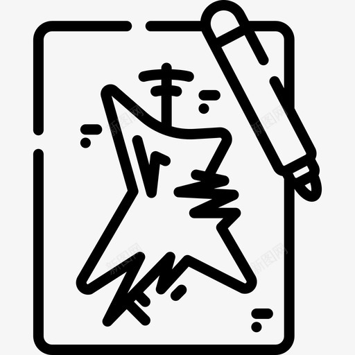 素描时装6线性图标svg_新图网 https://ixintu.com 时装 素描 线性 设计