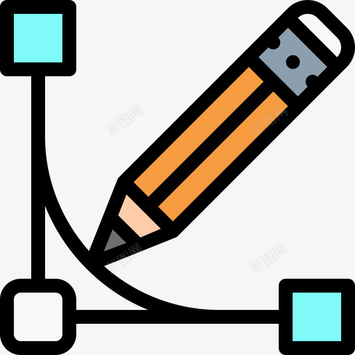 数字数字服务7线性颜色图标svg_新图网 https://ixintu.com 数字 服务 线性 颜色