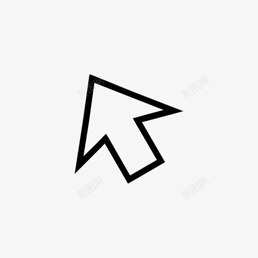 光标方向鼠标图标svg_新图网 https://ixintu.com 光标 方向 移动 鼠标