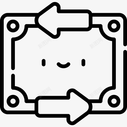 兑换货币83直系图标svg_新图网 https://ixintu.com 兑换 直系 货币83