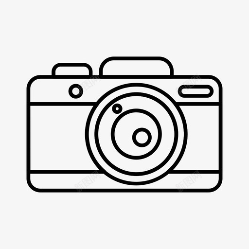 相机千禧年照片图标svg_新图网 https://ixintu.com 千禧 图片 摄影 照片 相机 自拍