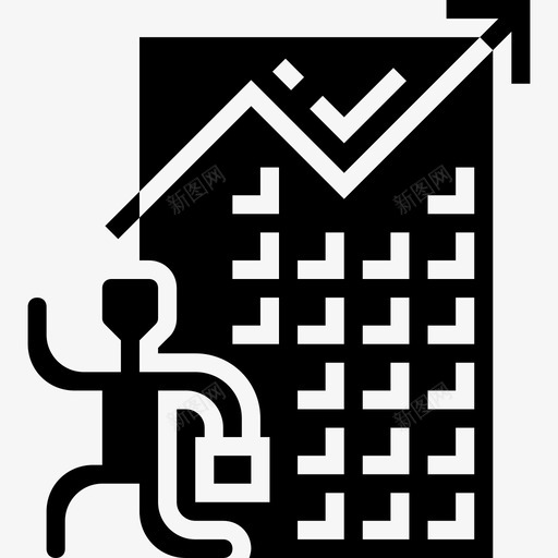 营业额业务345稳定图标svg_新图网 https://ixintu.com 业务 稳定 营业额