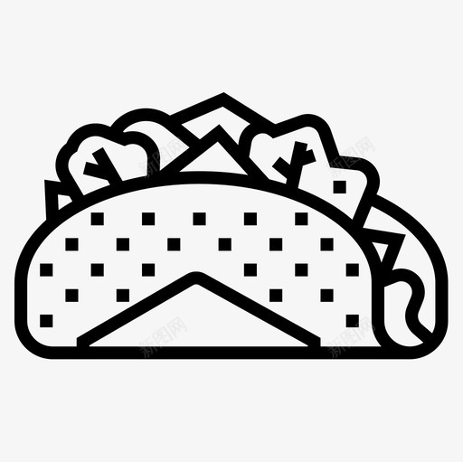 玉米卷外卖24直系图标svg_新图网 https://ixintu.com 外卖 玉米 直系