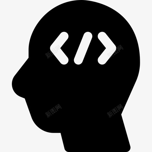 心理学人类思维34填充图标svg_新图网 https://ixintu.com 人类 填充 心理学 思维