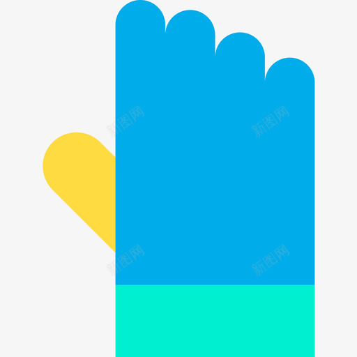 手套工程62扁平图标svg_新图网 https://ixintu.com 工程 扁平 手套