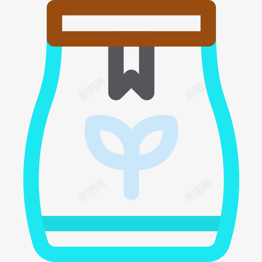 茶包咖啡厅87线性颜色图标svg_新图网 https://ixintu.com 咖啡厅 线性 茶包 颜色
